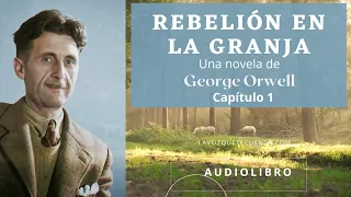 Rebelión en la granja de George Orwell. Audiolibro completo. Voz humana real.