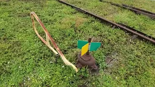 Private Abandoned Railroad Crossing at Bass Pro Shops