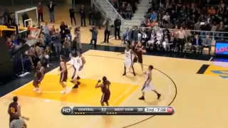 Referee Accidentally Dunk off Alley Oop During A Game