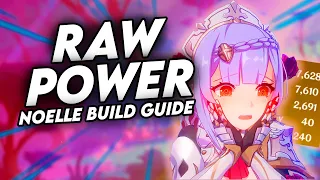 HUGE & UPDATED NOELLE Build Guide Genshin Impact 2.1