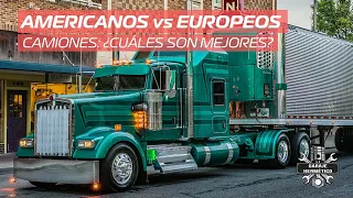 Camiones Europeos vs Americanos, ¿cuáles son mejores?