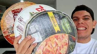 Probando PIZZAS CONGELADAS de SUPERMERCADO 🍕 ¿Valdrán la pena??