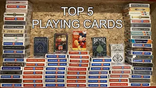 BEST PLAYING CARDS - TOP 5 (BICYCLE EDITION)