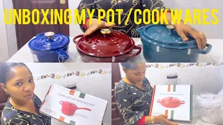 UNBOXING RADIANCE COOKWARE / enamelled cast iron + dutch oven cookwares