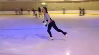 Learning the Split Falling Leaf (Figure Skating Jump)