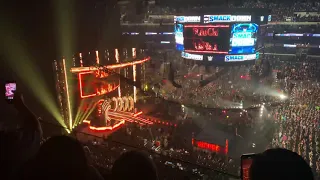 Brock Lesnar Live Entrance With Pyro! (WWE Friday Night Smackdown 10/04/19)