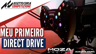 Meu primeiro Direct Drive: Moza R5 + Aro KS - Ajustes no simulador Assetto Corsa Competizione