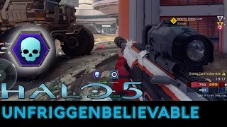 Halo 5: Guardians - Unfriggenbelievable with BR/DMR/Blaze of Glory/Sniper