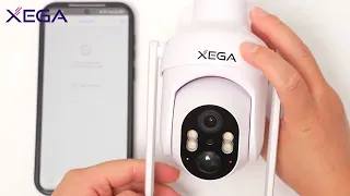 XEGA 4G Security Camera Connection Operation Video