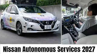 Nissan Advances Towards Autonomous Mobility Services by 2027