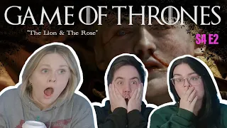 Game Of Thrones | S4 E2 | "The Lion & The Rose" | REACTION!