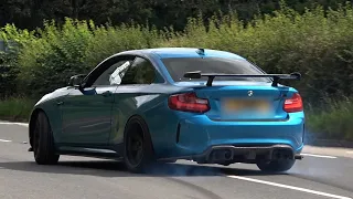 Best of BMWs Leaving a Car Show Compilation 2023 (Donuts, Burnouts and Power Slides)!!!