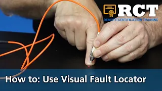 How to: Use Visual Fault Locator (VFL)