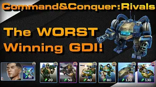 C&C Rivals: The Worst Winning GDI Deck!