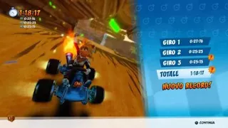 [CTR:NF] Crash Cove 1:18:17 - Lap 25:15