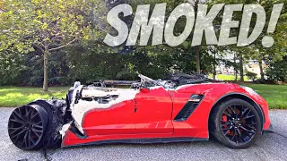 Я купил ПОВРЕЖДЕННЫЙ Corvette C7 Z06 с аукциона по утилизации!