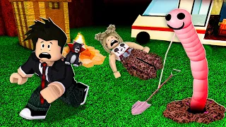 LOKIS VIROU UMA MINHOCA | Roblox - Wormy