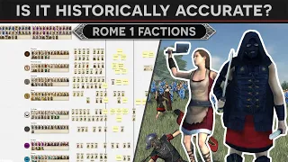 Is It Historically Accurate? (Rome 1 Faction Tier List)