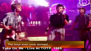 A-ha - Take On Me - Live At TOTP, 1985 [HD]