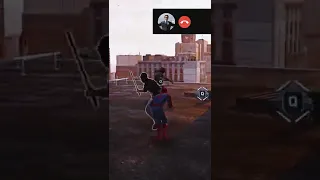 Spider Man PC Remastered Game incoming call: Tony Stark