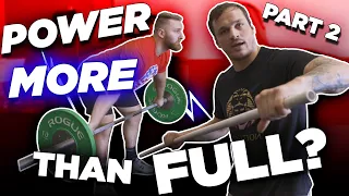 How to FULL SNATCH More Than You Power Snatch | PART 2 First and Second Pull