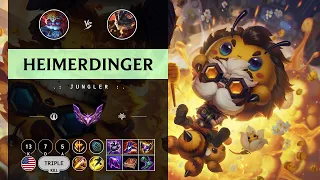 Heimerdinger Jungle vs Rumble - NA Master Patch 14.10