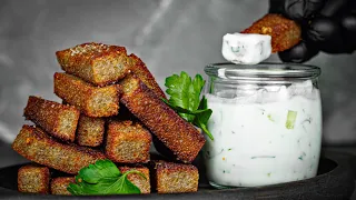 CROUTONS FOR BEER / Как я мог забыть про этот рецепт!! ГРЕНКИ к пиву за 6 мин.Все просто в восторге