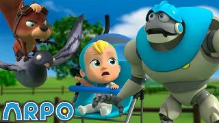 Flight or Fight! | ARPO | Educational Kids Videos | Moonbug Kids