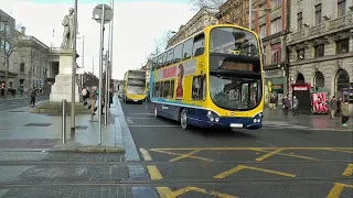 Buses In Dublin City - January 2018