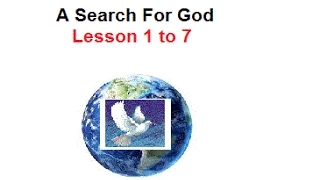 Edgar Cayce - A Search For God - Lesson 1 to 7 Summary