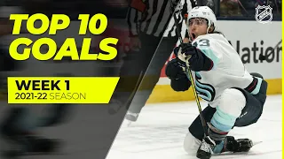 Top 10 Goals from Week 1 of the 2021-22 NHL Season