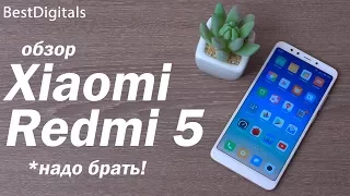 Обзор Xiaomi Redmi 5 – покупать не раздумывая!