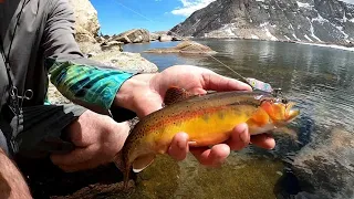 Golden Trout Fishing, Hiking, and Camping in the John Muir Wilderness 2021