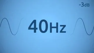 40 Hz Test Tone