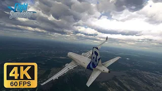 LANDING in EXTREME TURBULENCE - Flight Simulator 2020 - [A320 4K 60FPS]