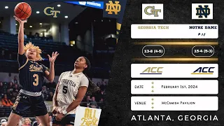 Georgia Tech vs No. 14 Notre Dame | ACC | 2.1.24