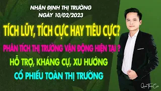 Chứng khoán hôm nay | Nhận định thị trường ngày 10/2/2023: Tích lũy, tích cực hay tiêu cực?