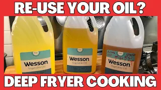 Used Cooking Oil: How many times can you re-use fryer oil?