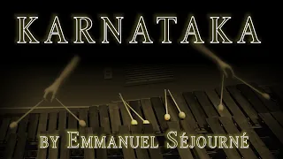 Karnataka (for marimba & tape), by Emmanuel Sejourne