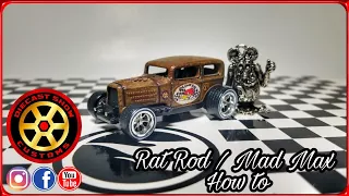 Custom Mad Max Toyota and Custom Rat Rod