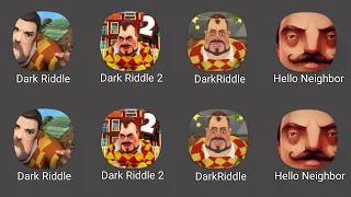 Dark Riddle vs Dark Riddle 2 vs Dark Riddle Classic vs Hello Neighbor