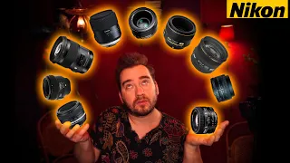 Какой 50mm Nikon объектив выбрать