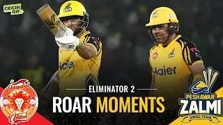 PSL 2019 Eliminator 2: Islamabad United vs Peshawar Zalmi | Roar Moments