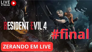 RESIDENT EVIL 4 REMAKE (INTENSO)!! MELHOR REMAKE? (LIVE #FINAL)