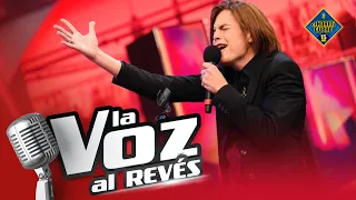 Trancas y Barrancas le traen 'La Voz al revés' a Eva González - El Hormiguero