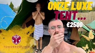 LUXE TENT VAN €2500 op TOMORROWLAND 2023...