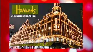 INSIDE LUXURY HARRODS CHRISTMAS SHOP 2021 - FoodHall & Decorations -  Christmas Vlogmas 🌲⭐️❤️