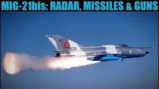 Mig-21bis: Radar Guided Missiles & Guns Tutorial | DCS WORLD