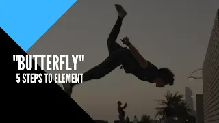 BREAK IDEA | BUTTERFLY | 5 STEPS to element | Учим акробатический элемент "Бабочка"