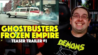 REACTION! Ghostbusters: Frozen Empire Teaser Trailer #1 - Paul Rudd Movie 2024